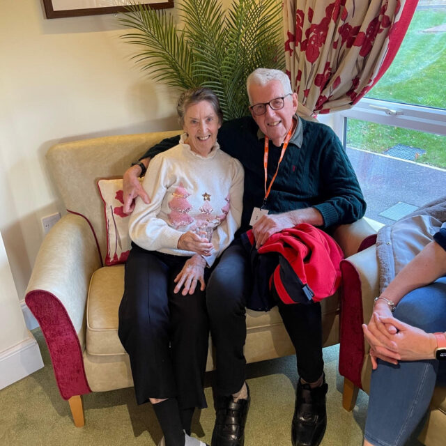 Cloverleaf Care Home valentine’s day celebrations