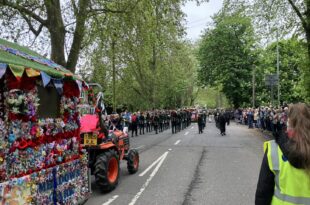 Tanglewood take part in Spalding Flower Parade