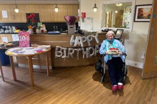 Joan’s 104th birthday celebrations
