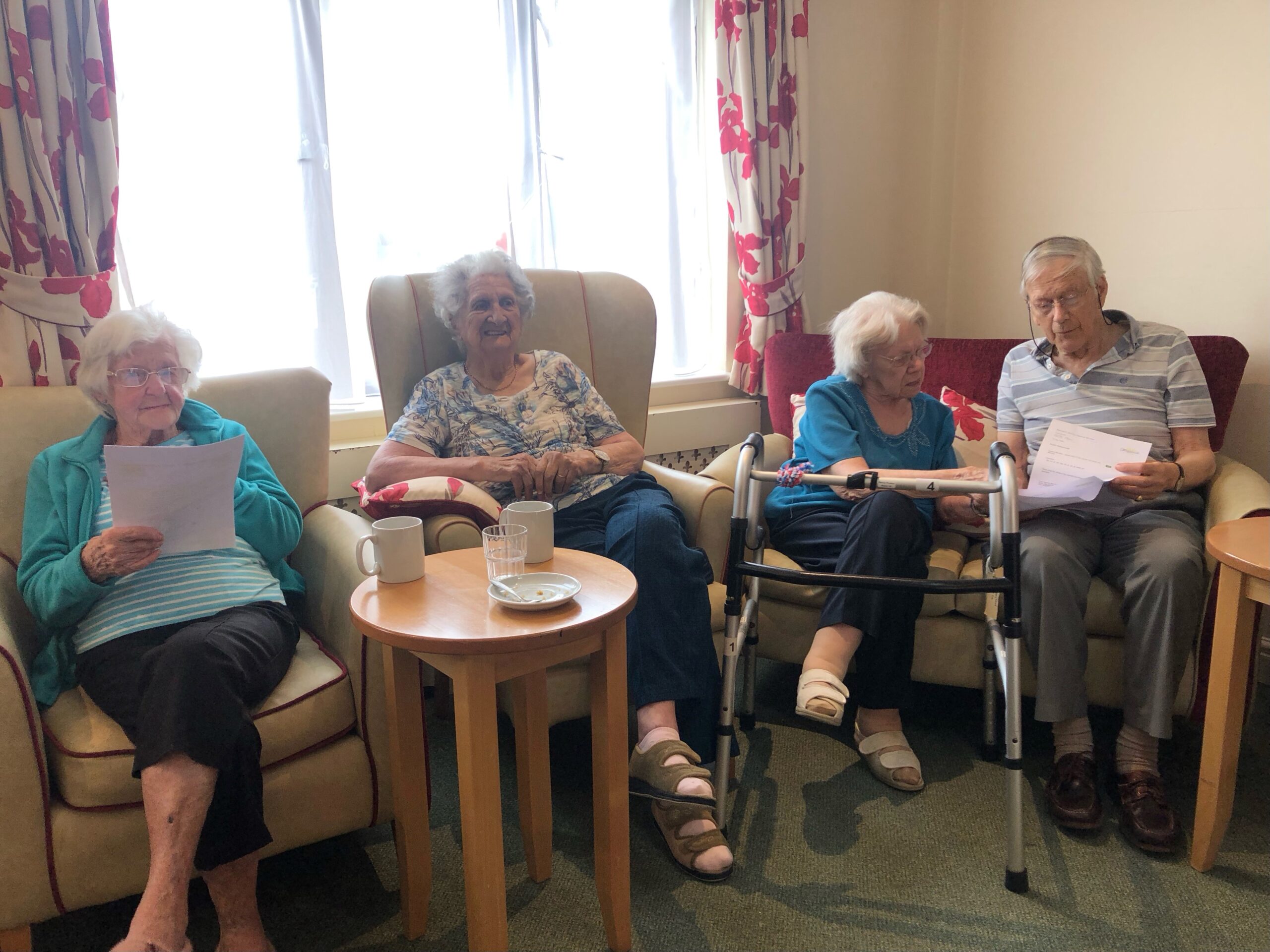 Toray Pines monthly resident meeting - Tanglewood Care Services Ltd