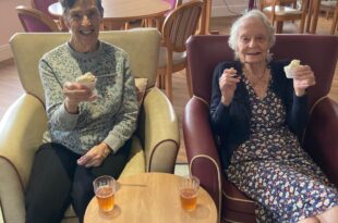 Wimbledon weekend at Cloverleaf Care Home