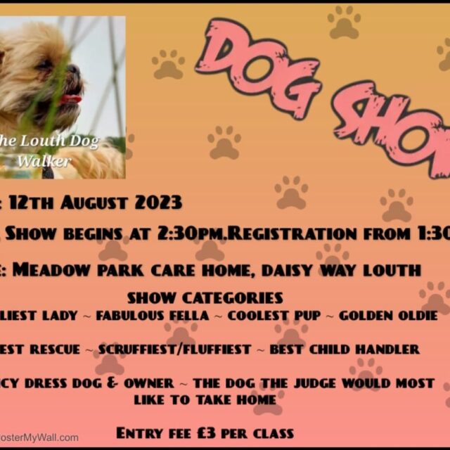 Dog show at Meadows Park