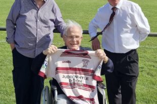 Beeston Rise resident revisits old rugby club