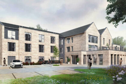 A CGI render of Bingley Park care home