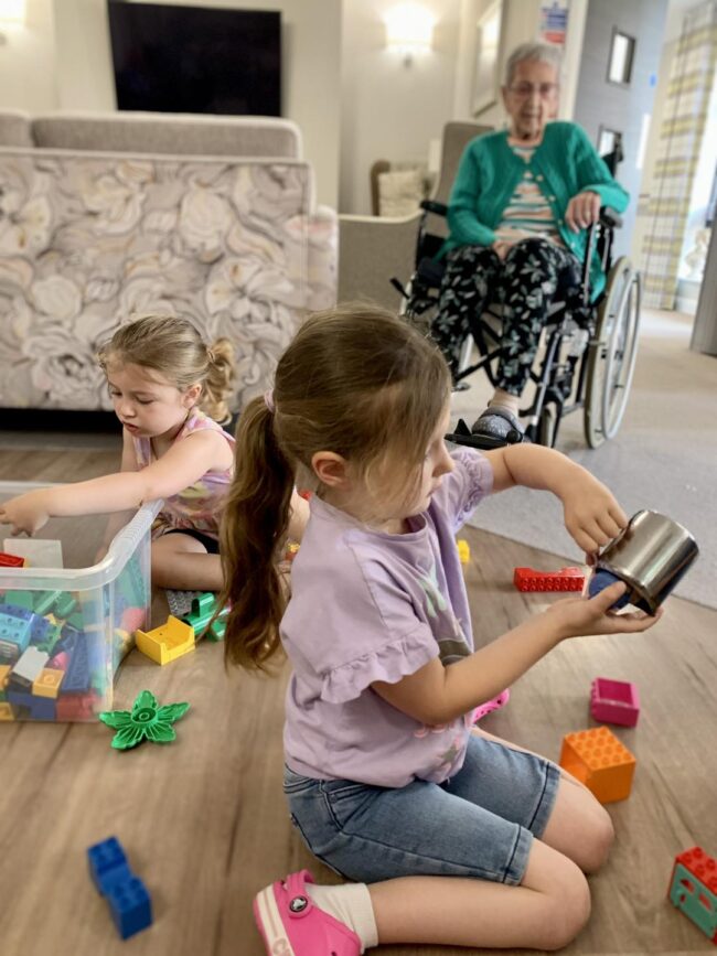 Intergenerational Therapy at Holbeach Meadows