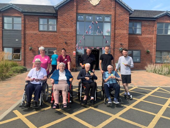 Meadows Park Care Home, winners of the Tanglewood Olympics 2024