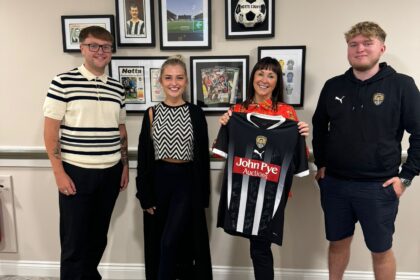 Trent Bridge Care Home partners with Notts County Football Club