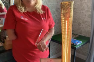 World champion senior carer – Becky Franks