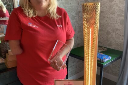 World champion senior carer – Becky Franks