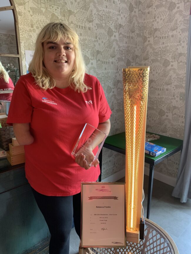 World champion senior carer – Becky Franks