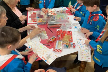 Avocet House Celebrates joyful partnership with local Scouts, Cubs, and Beavers