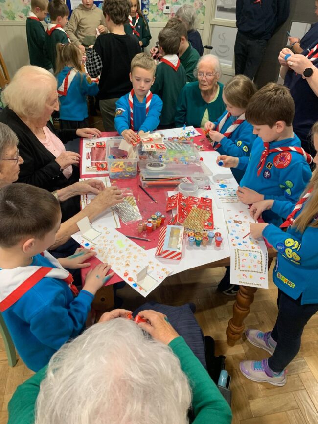 Avocet House Celebrates joyful partnership with local Scouts, Cubs, and Beavers