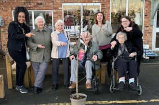 York Manor residents bond over new apple tree planting