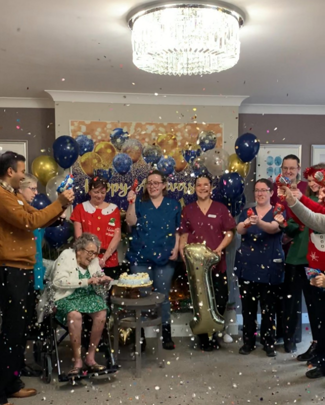 Festive highlights at Sleaford Hall Care Home