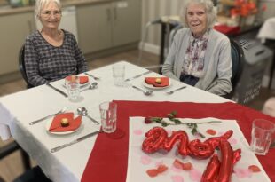 Valentine’s Celebration Brings Joy to Meadows Park Residents