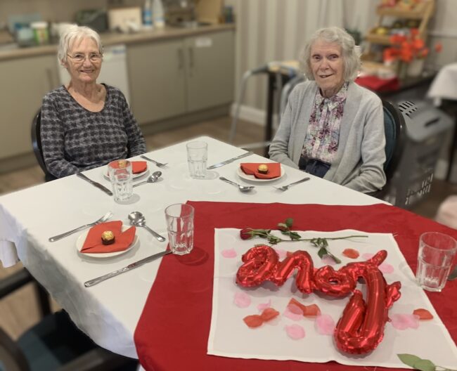 Valentine’s Celebration Brings Joy to Meadows Park Residents